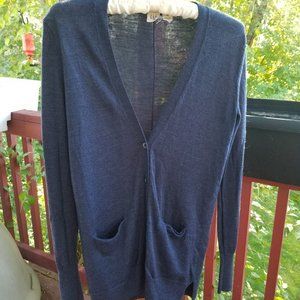XS extra small 100% Merino wool Gap Sweater cardigan